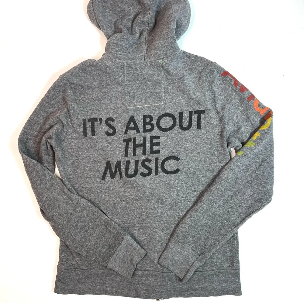 Aviator Nation Vintage 2013 Austin City Limits Zip Hoodie Jacket Size Small - Picture 2 of 11